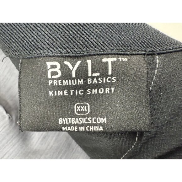 Bylt Mens Kinetic Shorts Size 2XL Gray Performance Chino Golf Stretch - Picture 11 of 16